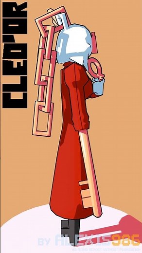 Cled'or 3D model #enigmaverse #latenighturbanlegend #animation