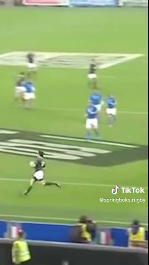 Throwback to Jaque Fourie's Impressive Italian Rugby Performance
