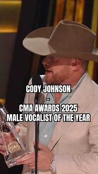 Your #CMAawards Male Vocalist of the Year, ladies and gentlemen ✨