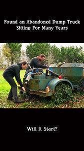 13K views · 44 reactions | Will it run Abandoned Dump truck sitting for many years!#recovery #engine #willitrun #restoration #car #truck #old #repair #tractor #fyp #tiktok | Tube Restoration | Facebook