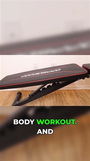 3-in-1 Weight Bench That is Super Versatile!