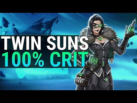 Insane Twin Suns 100% Crit Chance Build - Dauntless