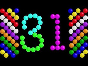 Color Ball Counting - 1-50 - The Kids Learning (Fun & Educational Learning Video)