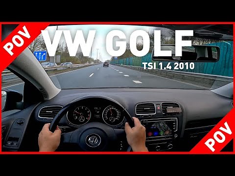 2010 VOLKSWAGEN GOLF TSI 1.4 - POV TEST DRIVE