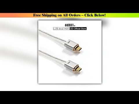 DD ddHiFi All-New TC09S TypeC to TypeC OTG Data Cable with Double Shielded Structure and