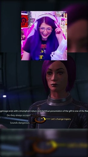 Exploring my options 😏 | Mass Effect