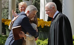 'This is your day': Watch Neil Gorsuch swear in as a Supreme Court justice. | Business Insider