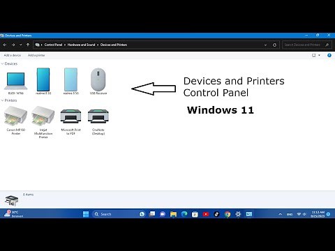 How to Bring Back the Old "Devices and Printers" Control Panel in Windows 11