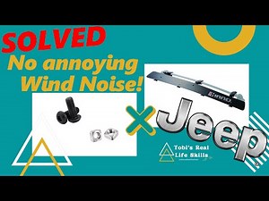 SOLVED! My Roof Rack made wind noise | MELIPRON Roof Rack | Jeep Wrangler JL 2020
