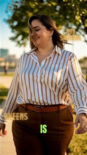 Now ShoConfidence Looks Good on Curves! 💖 Plus Size Bermuda Shorts Outfitwing