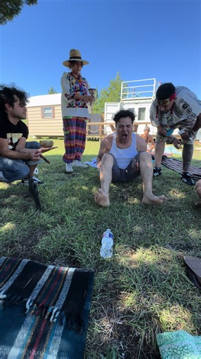 Estoy curado = I am healed! With love , respect & permission of our brother we share this amazing healing journey! AHO! may we all heal #love #bufo #alvarius #toad #medicine #bufoalvarius #psychedelic #universe #kambo #sacredmedicine