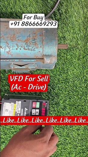 1 HP & 2 HP VFD (AC Drive) Testing with Motor | Delta VFD | Best Drive for Motor Speed Control India