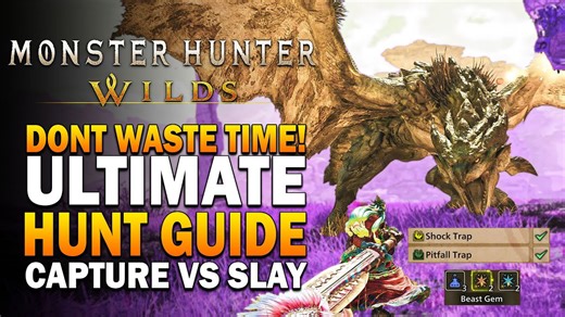 Monster Hunter Wilds Hunting Guide: How to Capture Monsters Efficiently