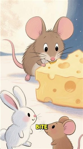 ✨🐭 Milo the Mouse Who Found a Moon Cheese ✨