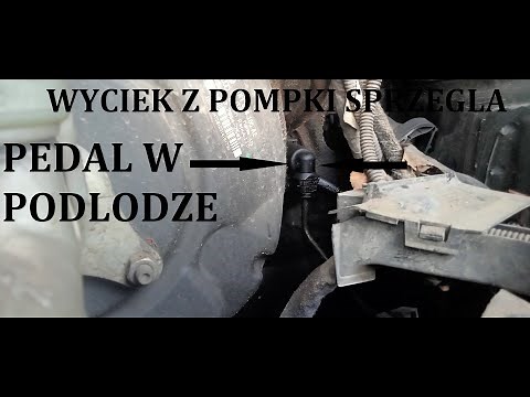 Replacing the clutch pump in a Skoda Octavia 2