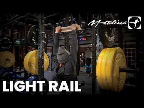 The Light Rail - A portable training rail goes anywhere. Ideal for warming up at the crag.