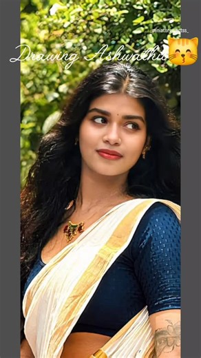 Reeeiii! on Instagram: "Drew the prettiest-@_ashwathi_s !!💙(she reposted!♥️) . . . [Digital art painting ] #artwork #digitalart"