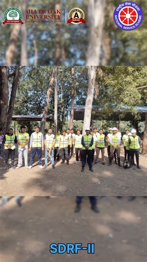 National Service Scheme (NSS) on Instagram: "60 NSS volunteers completed disaster management training under the YUVA AAPDA MITRA Scheme from 9–15 December 2025 at SDRF–2, Krishnanagar, conducted by the Gujarat State Disaster Management Authority (GSDMA) with support from SRPF Group–2. Volunteers and Program Officers Mr. Vishal Parmar and Ms. Denisha Savaliya received hands-on training in survival, rescue, and emergency response, along with government certificates and disaster rescue kits. Traine