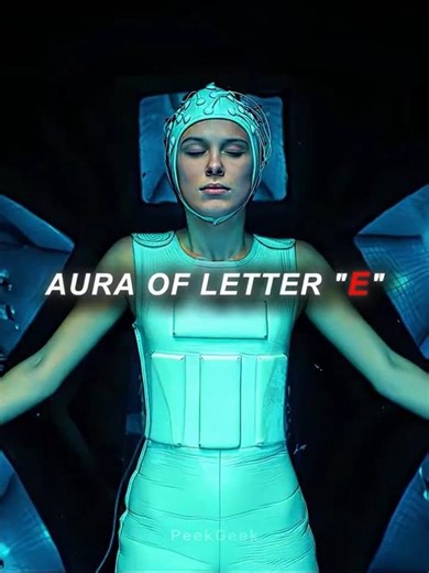 Aura of the Letter "E" ☠️ #shorts #edit #lettere