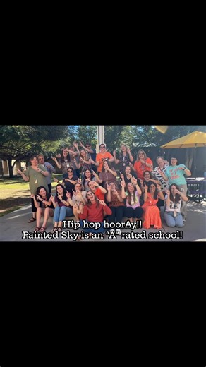 🎉 Hip hop hoorAy!! 🎉 Painted Sky is an “A” rated school! So proud of our students, families, and staff! 💜💛 | Painted Sky Elementary School