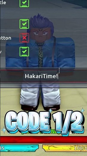 🤯2+ CODES FOR HAKARI UPDATE IN KAIZEN #shorts