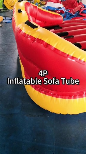Commercial 4-Person Inflatable Towable Tube
