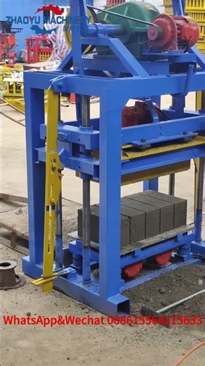 Machine à fabriquer des briques pleines de 150mm# Machine à blocs creux de 6 pouces# Petite échelle#