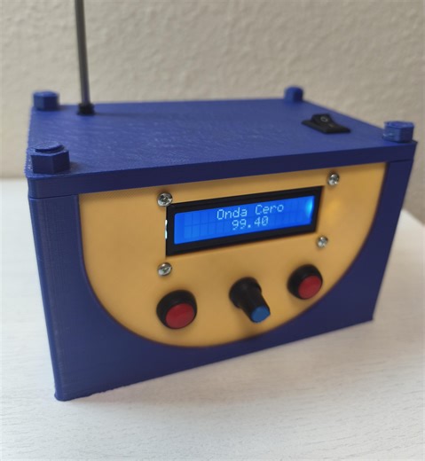 Nice Arduino TEA5767 FM Radio With 3D Printed Parts