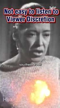 🎙️ Billie Holiday — “Strange Fruit” (1939) | History & Cultural Context