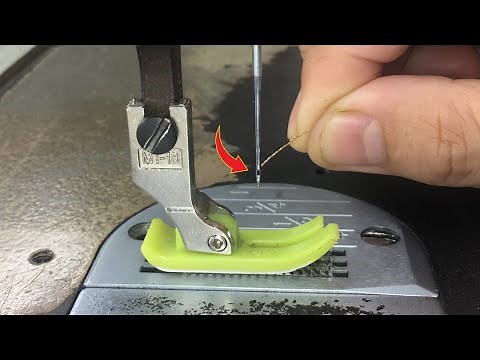 How To Thread A Sewing Machine Needle Fast ❗ No Struggle, No Stress❗