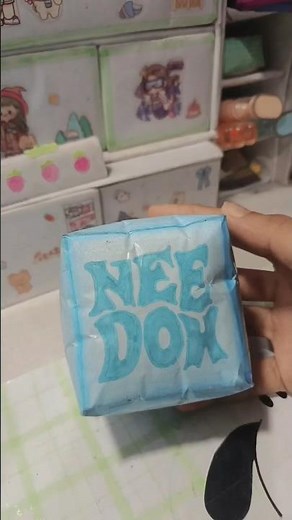 Nee Doh squishy paper 💭🌱‼️|#needoh #squishy #diy #shorts #trending #viral