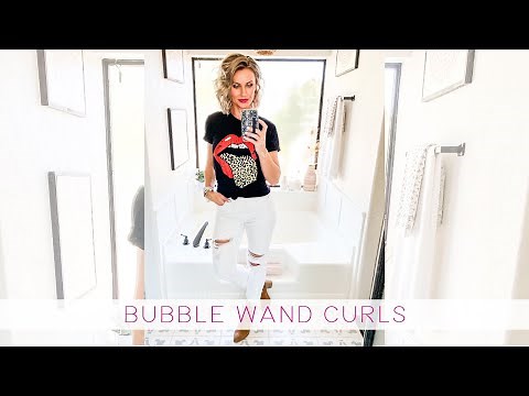 Bubble Wand Curls