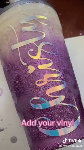 Purple 💜 #handmade #LeadWithLove #resincup #diytumblers #howto #foryou #craftymoms #tumblersoftiktok