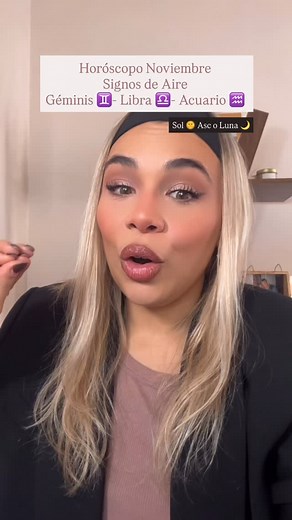 25K views · 1.2K reactions | #horoscopo del mes de Noviembre para los signos de Aire : #geminis #libra y #acuario de Sol, ascendente o luna | Nuestro Cosmos | Facebook