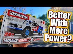 Blast Mode Activated! New Brushless Arrma Mojave Grom BLX