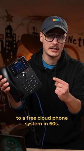 NetworkChuck on Instagram: "Add a REAL Desk Phone to the Cloud in 60 Seconds (FREE) Check out 3cx and set up your own FREE phone system on the cloud: https://ntck.co/3cx2025 @official3cx"