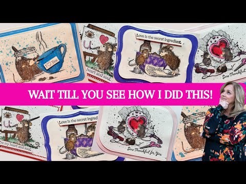 My Simple Card Making Process For This Easy Card On The Fly!