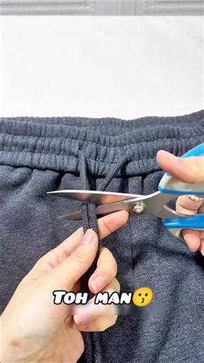 How to tie drawstring of pants 🫂💀 #shorts #tricks #viral #new #fashion