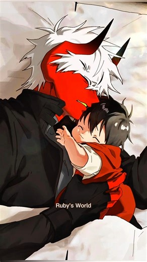 Mori's Trying to awake Daddy😂 #manhwa #cutebaby #comics #manga #music #kdrama #anime#manhwaedit#cute