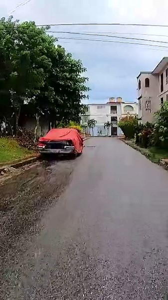 En marchant dans le quartier Pastorita, Matanzas, Cuba