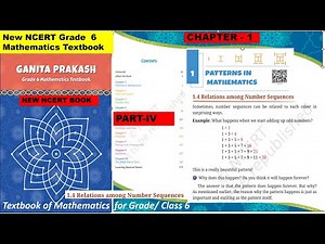 Class 6 Maths || Chapter 1 || Patterns in Mathematics || Part - 4 || GANITA PRAKASH || New NCERT ||