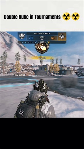 ☢️💥 DOUBLE NUKE😱 in a TOURNAMENT on the Crossroad (Ground War)