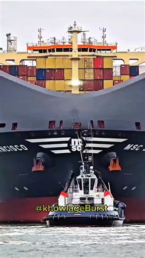 The Giant Container Ships That Control Global Trade 🌍🚢 #Shorts#trendingshorts #knowledge