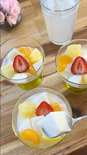 Microwave Almond Tofu (Easy Chinese Dessert)