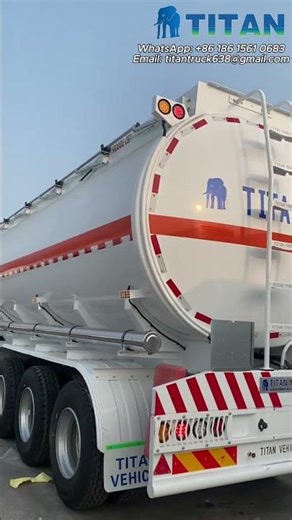45,000L Oil Tanker Trailer with 5 Compartments | 3 Axle Fuel Tanker