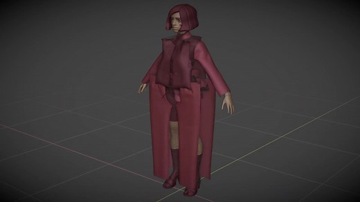 Blender 2.8 服装制作插件 Garment Tool intro