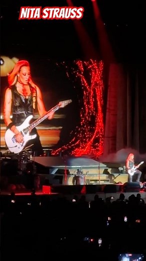 Nita Strauss - Gutair Solo Alice Cooper 2025 Live San Diego #Music #live #Metal