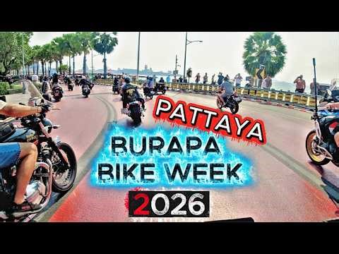 Pattaya Burapa Bike Week 2026 (Parade)