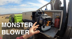 Watch MONSTER BLOWER Poulan Pro PR48BT  on Amazon Live