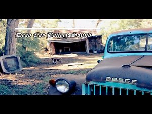 Dead Car Battery Sound Effect !!! What does a dead car battery sound like